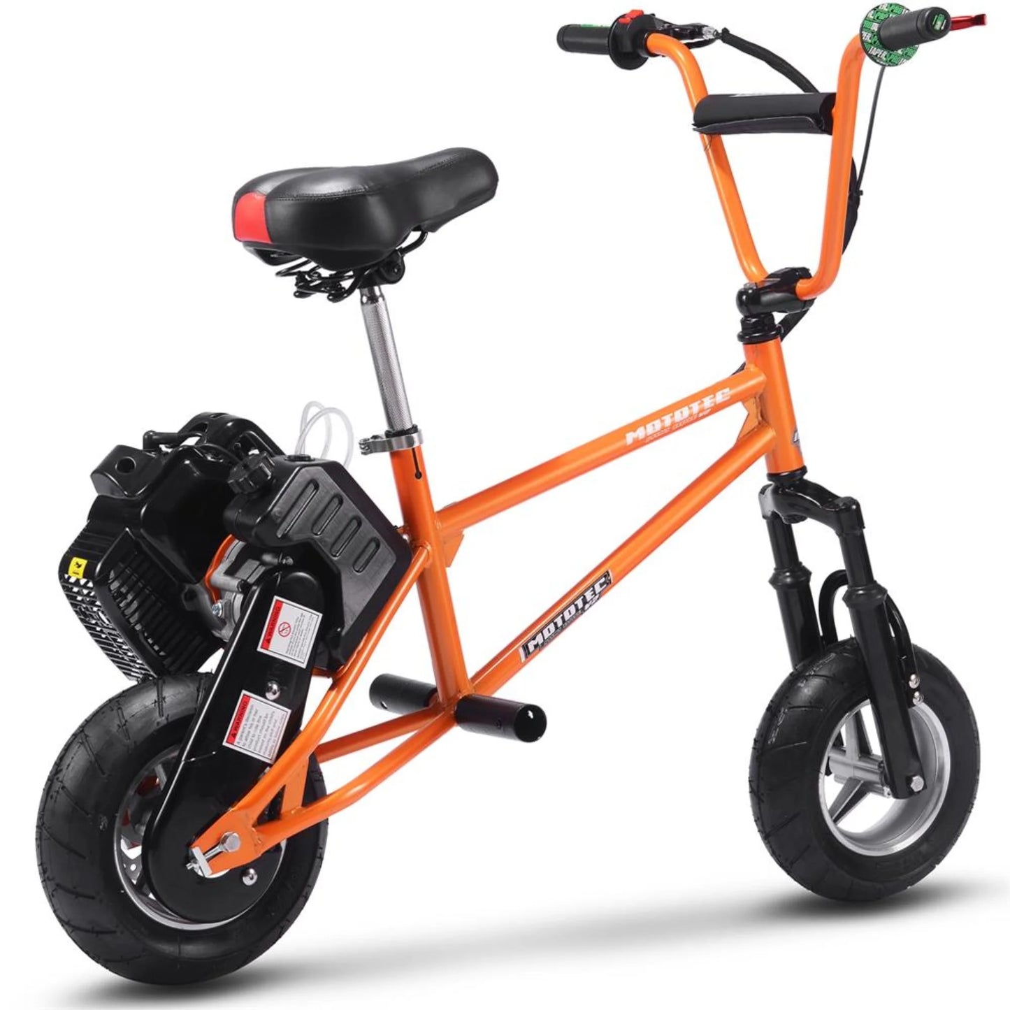 49Cc Gas-Powered Mini Bike Scooter V2, Orange
