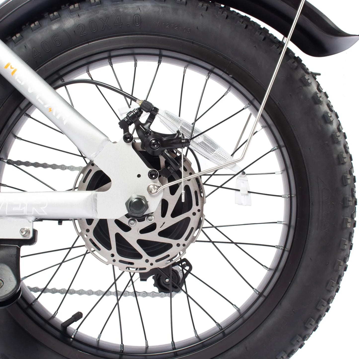 20" Fat Tire Electric Bike for Adult, 750W Mountain Ebike, 48V 18.2Ah Removable Battery, 7 Speed Dual Hydraulic Brake E-Motorcycle Bike UL2849