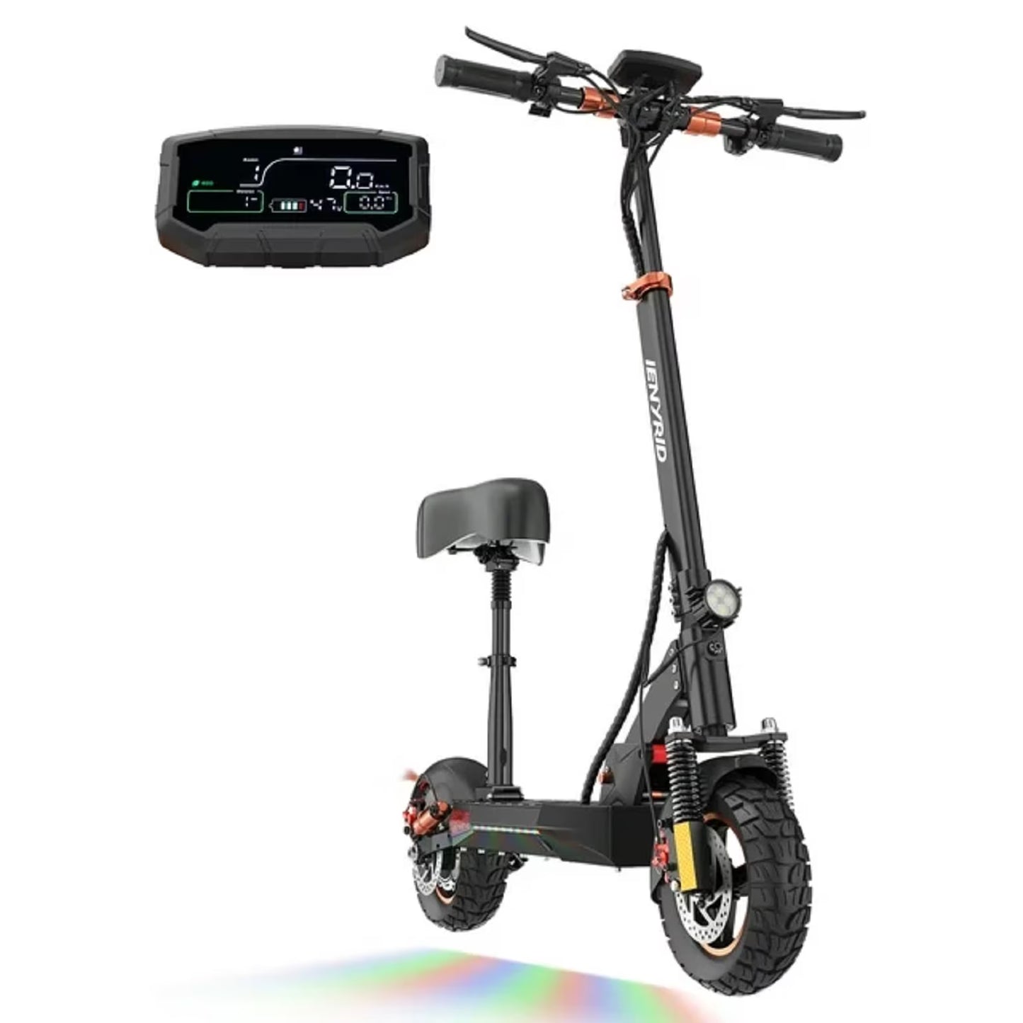 M4PRO S+ 3 Speeds 800W Folding Electric Scooter, Black