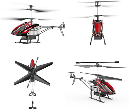 RC Helicopter, Remote Control Helicopter for Kids with 30Mins Flight(2 Batteries), 7+1 LED Light Modes, Altitude Hold, RC Toys for Boys Girls
