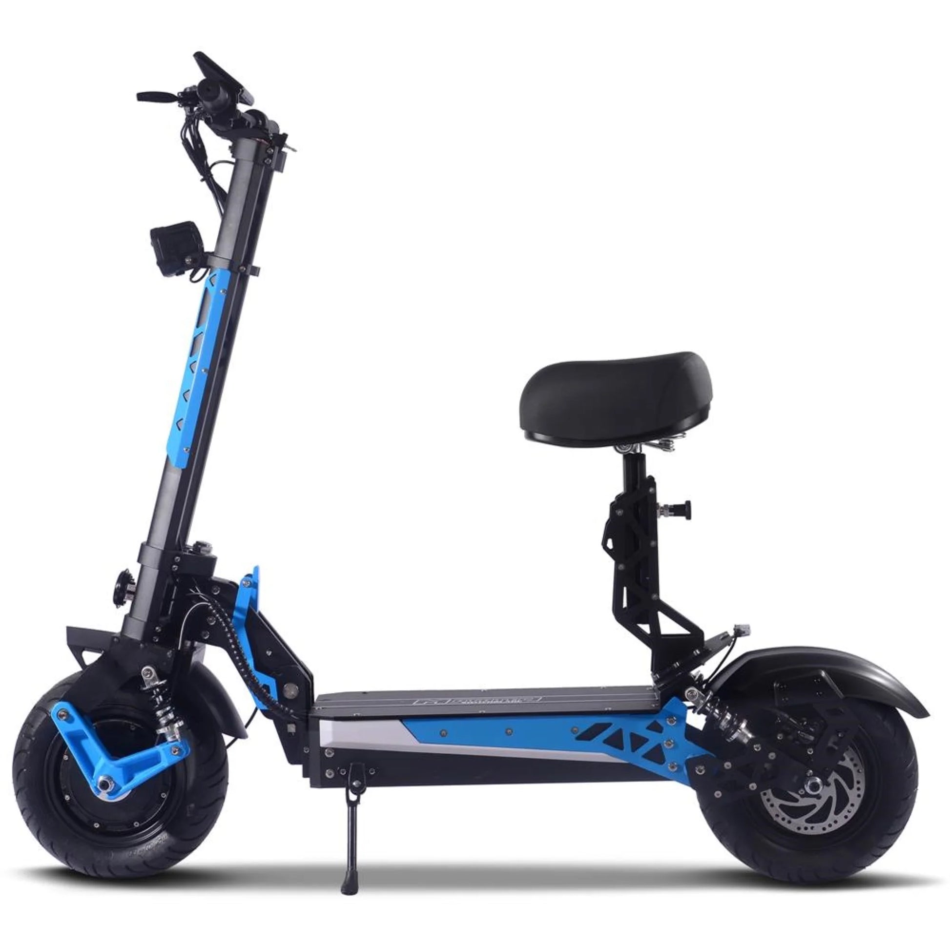 Switchblade 60V 4000W Lithium Electric Scooter Blue