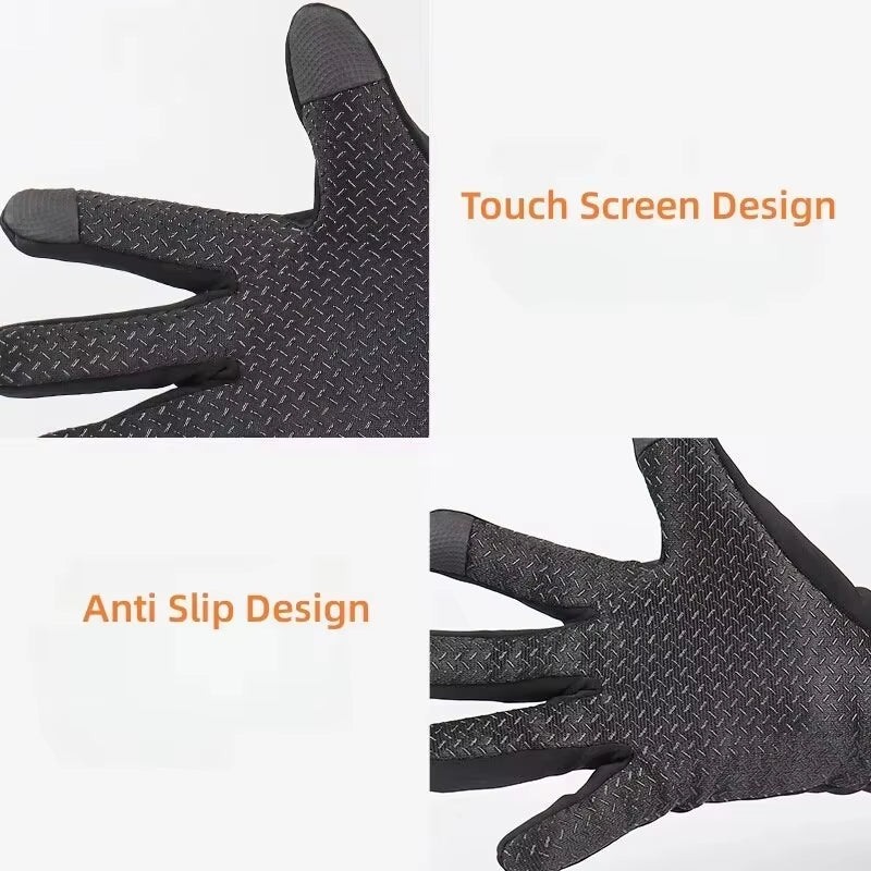 WRELS Winter Gloves Women Men Ski Gloves Liners Thermal Warm Touch Screen Perfect for Skiing