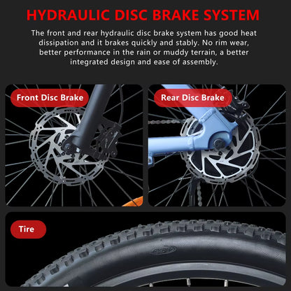 HUANCI Q5 Electric Bike Adult Electric Bicycle 48V 20AH Off-Road Electric Bikes E Bike Electric Bike Electric Bicycle