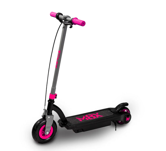 Pink 24 Volt Kids Electric Scooter, 8" Air Filled Tire, Speeds up to 10Mph, Kids Ages 8+