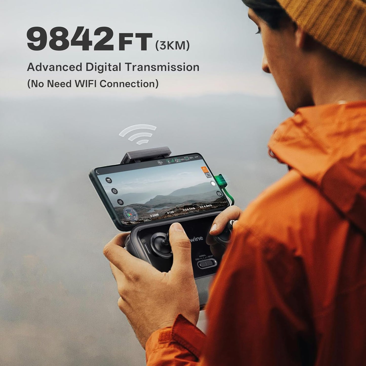 F7MINI SE GPS Drones with Camera for Adults 4K, Only 238G, 70-Mins Flight Time, TOF, 9842 FT Long Range, Auto Return, Follow Me, Circle & Waypoint Fly – Ideal for Beginners and Aerial Lovers