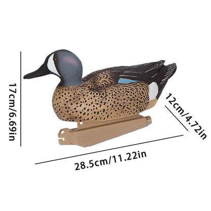 1 Pieces Quality PE 3D Lifelike Floating Duck Decoy Hunting Shooting Mallard Duck Decoya Decoying Garden Farm Scarecrow
