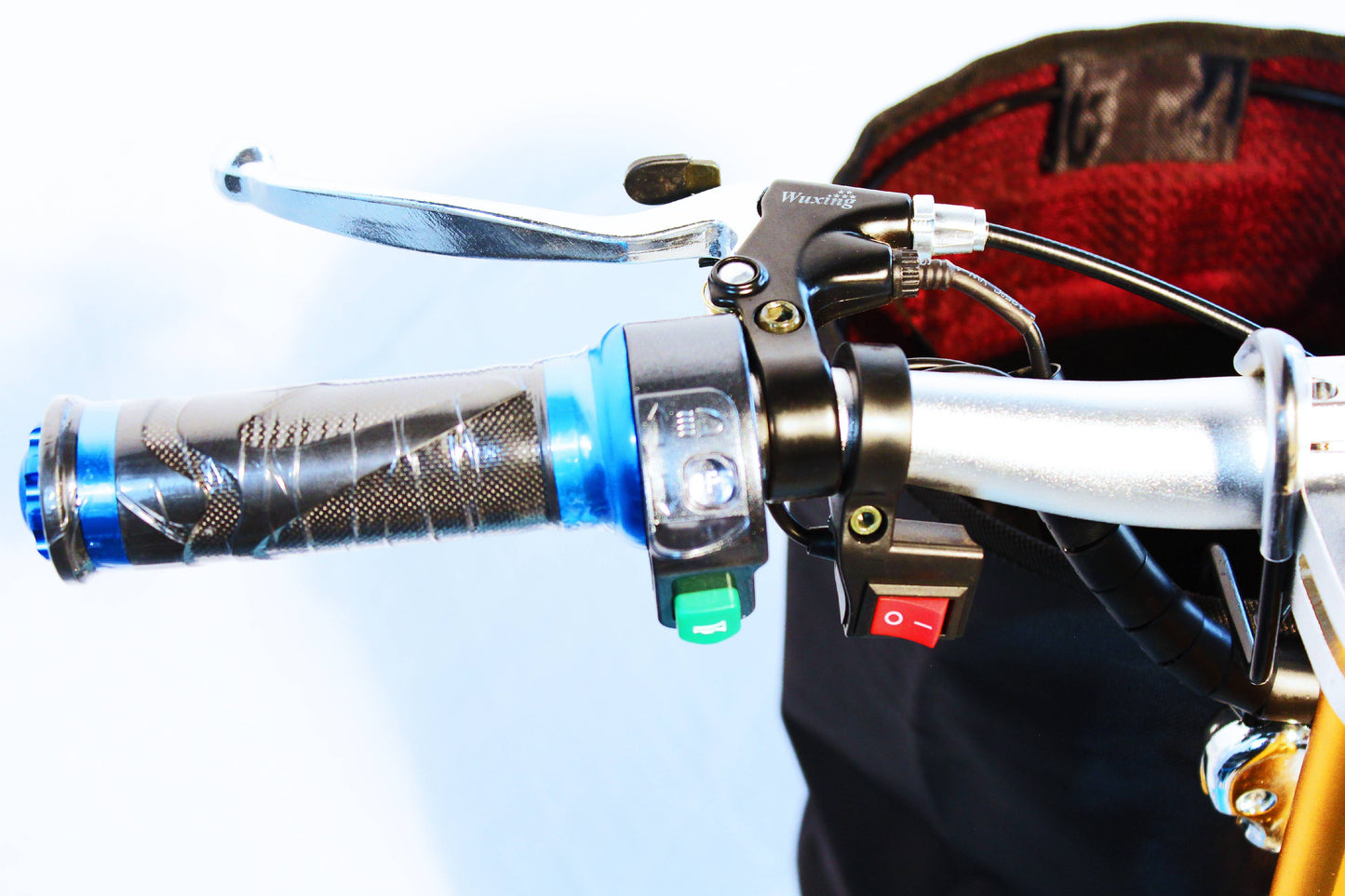 - Triaxe Sport Portable Folding Scooter - 3-Wheel - Blue -  POWER PACKAGE TM - $500 VALUE