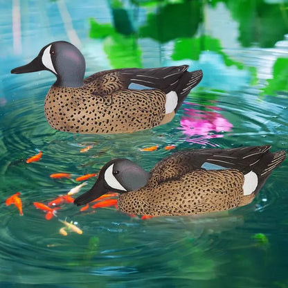 1 Pieces Quality PE 3D Lifelike Floating Duck Decoy Hunting Shooting Mallard Duck Decoya Decoying Garden Farm Scarecrow