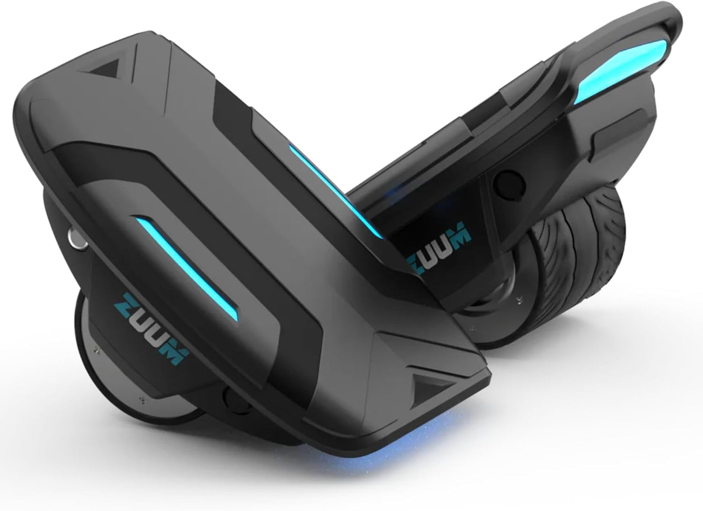 Zuums - Zuum Shoes Self Balancing Electric Skates Seen on Shark Tank - Portable - 350W 7MPH 2Hr Ride - Hoverboard Skates for Kids Adults Hoverboard Shoes Scooter (Midnight Black)