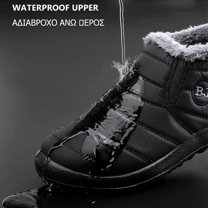 Men Boots Lightweight Winter Shoes for Men Snow Boots Waterproof Winter Footwear plus Size 47 Slip on Unisex Ankle Winter Boot