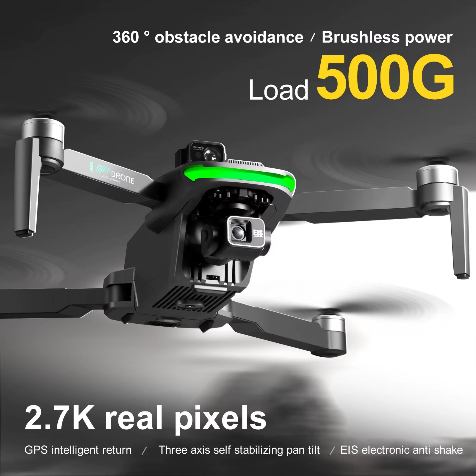 Easy Smart Toy Drones 2.7K Professional HD Cheap Drones Mini Drone Rc Flight Fishing Hand Control