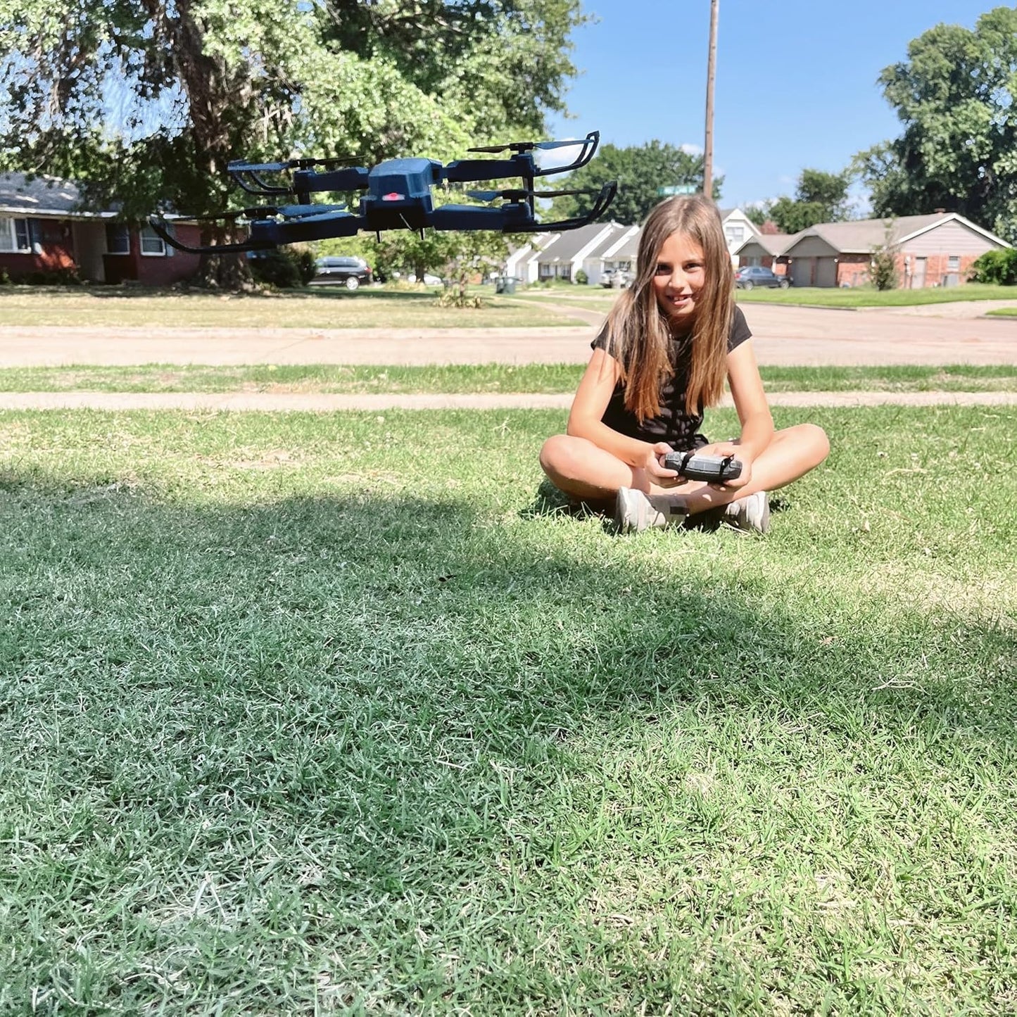 Black Falcon 4K Drone with Camera 2025 Quadcopter Drones for Kids, Drone for Adults, Beginner and Pros | HD Pictures and Videos, Foldable, Silent, 30 MPH Falcon Drones with Camera for Adults 4K