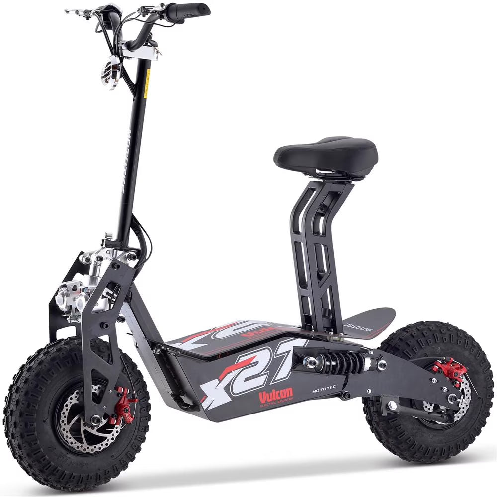Vulcan 48V 1600W Electric Scooter Black