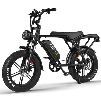Hipatoo Electric Bike for Adults, 20" Electric Mountain Bike 750W 31MPH, 48V 15Ah Battery, UL2849