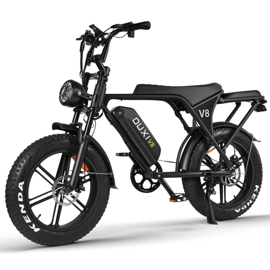 Hipatoo Electric Bike for Adults, 20" Electric Mountain Bike 750W 31MPH, 48V 15Ah Battery, UL2849