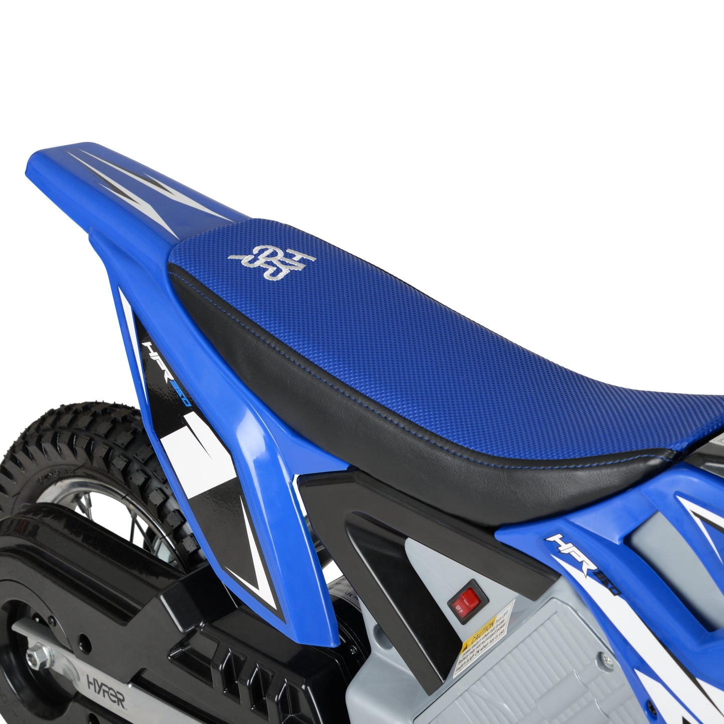 Hyper Toys 24V 350 Dirt Bike Electric Powered Ride On, Blue, Age Group 13+ Years, 14 Mph Max Speed, Product Net Content UOM Quantity 1