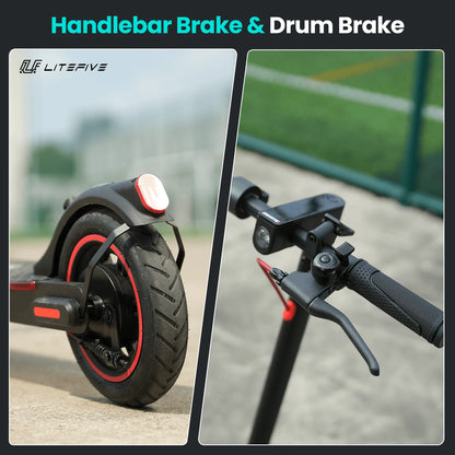 LF3 Electric Scooter for Adults, 350W Motor, Max 18Mph & 21Miles, Commuting Foldable Escooter