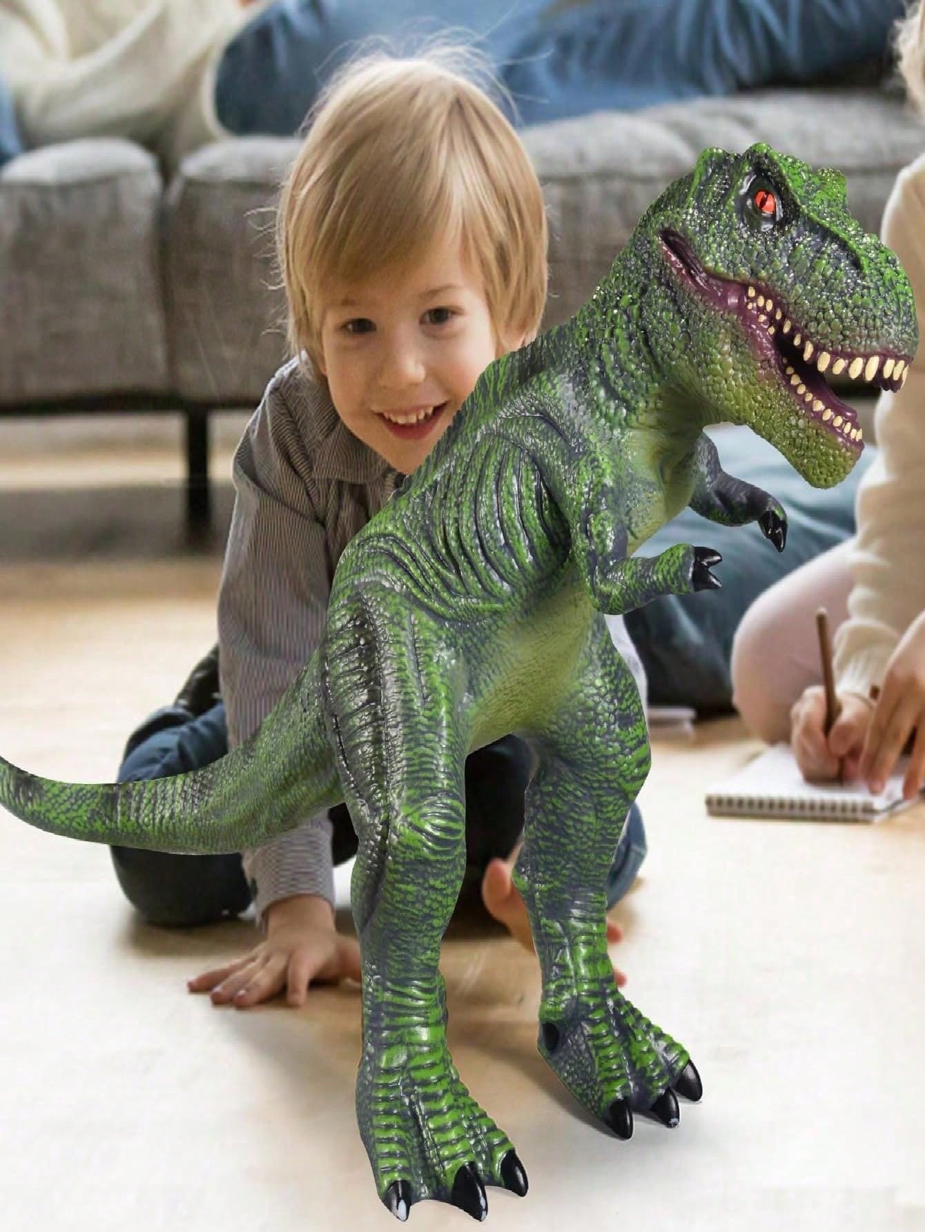 Large Soft Dinosaur Toys- 28" Jumbo Dinosaur Toys for Boys, Realistic Looking Dinosaur, Giant Dinosaur Toys for Kids 3-5, Toddler Dinosaur Toy Gift