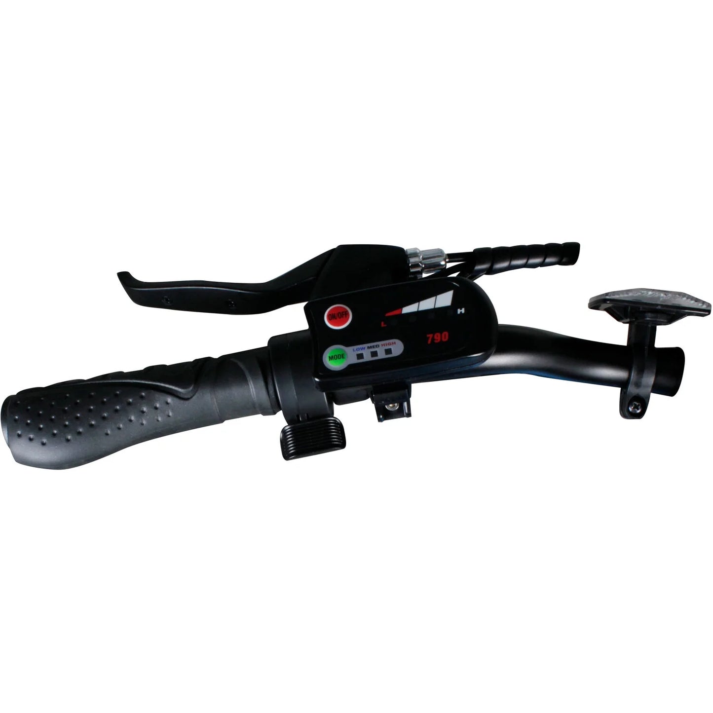 Avalon 16-In Electric Beach Cruiser Bike | Hybrid E-Bike for Adults, Thumb Throttle and Pedal Assist | with Speed Sensor, Storage Rack, Bell, Water Bottle Bracket | Light Blue