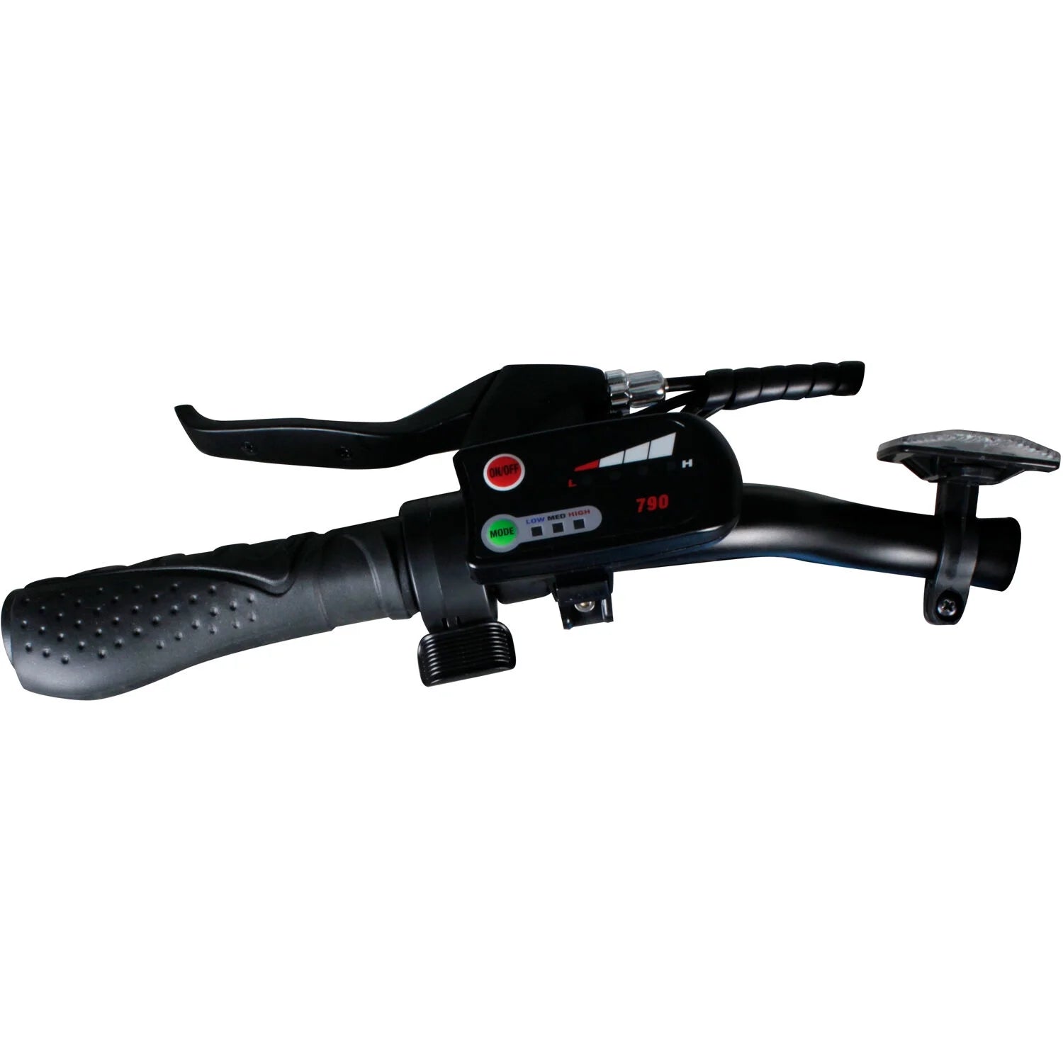 Avalon 16-In Electric Beach Cruiser Bike | Hybrid E-Bike for Adults, Thumb Throttle and Pedal Assist | with Speed Sensor, Storage Rack, Bell, Water Bottle Bracket | Light Blue