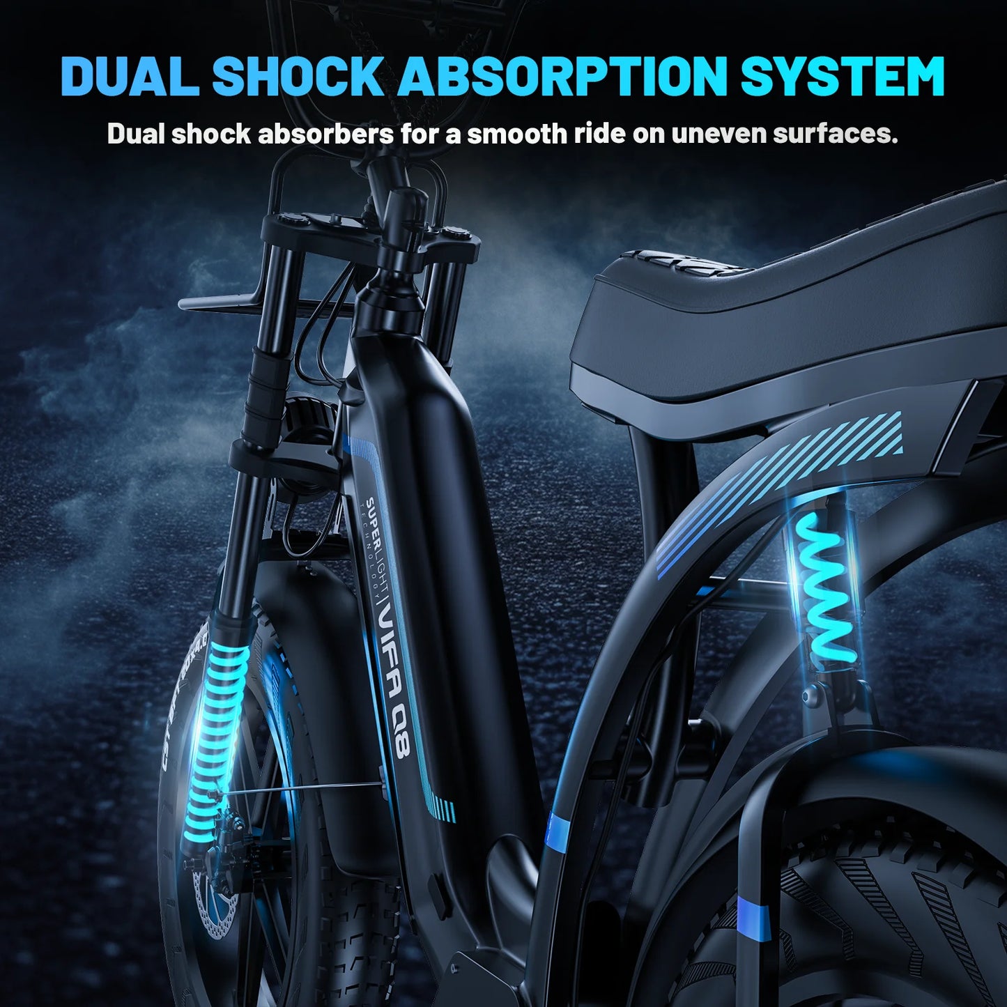 Electric Bike for Adults, 750W Ebike with 48V 20Ah Battery, 31MPH Electric Bicycles, 20'' Fat Tire Ebike, Hydraulic Brake Mountain Bike, 7 Speed Bicicleta Eléctrica Para Adultos, E-Bike UL2849