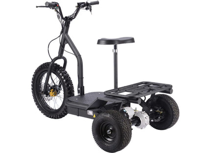 1200 Watt 48V 3 Wheel Electric Trike Mobility Scooter