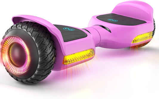 Gyroor Self Balancing Scooter New G13 All Terrain Balancing Scooter with LED Lights & 500W Motor, Self Balancing off Road with Bluetooth for Kids Ages 6-12 and Adults
