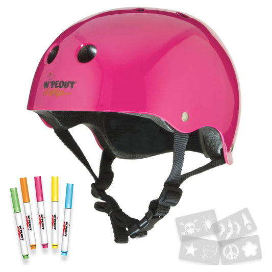 Dry Erase Kids Helmet for Bike, Skate, and Scooter