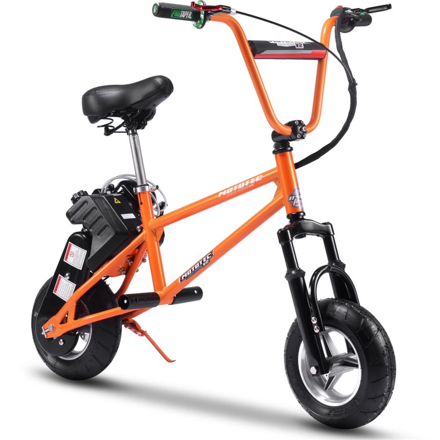 49Cc Gas-Powered Mini Bike Scooter V2, Orange
