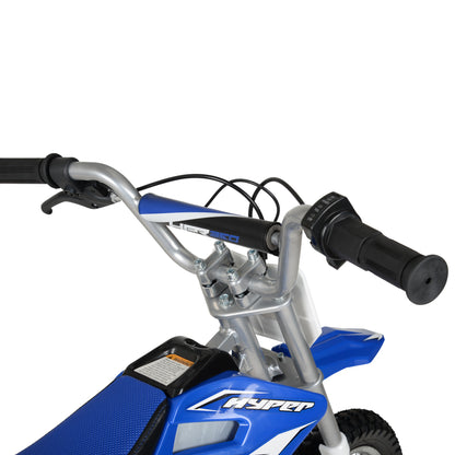 Hyper Toys 24V 350 Dirt Bike Electric Powered Ride On, Blue, Age Group 13+ Years, 14 Mph Max Speed, Product Net Content UOM Quantity 1