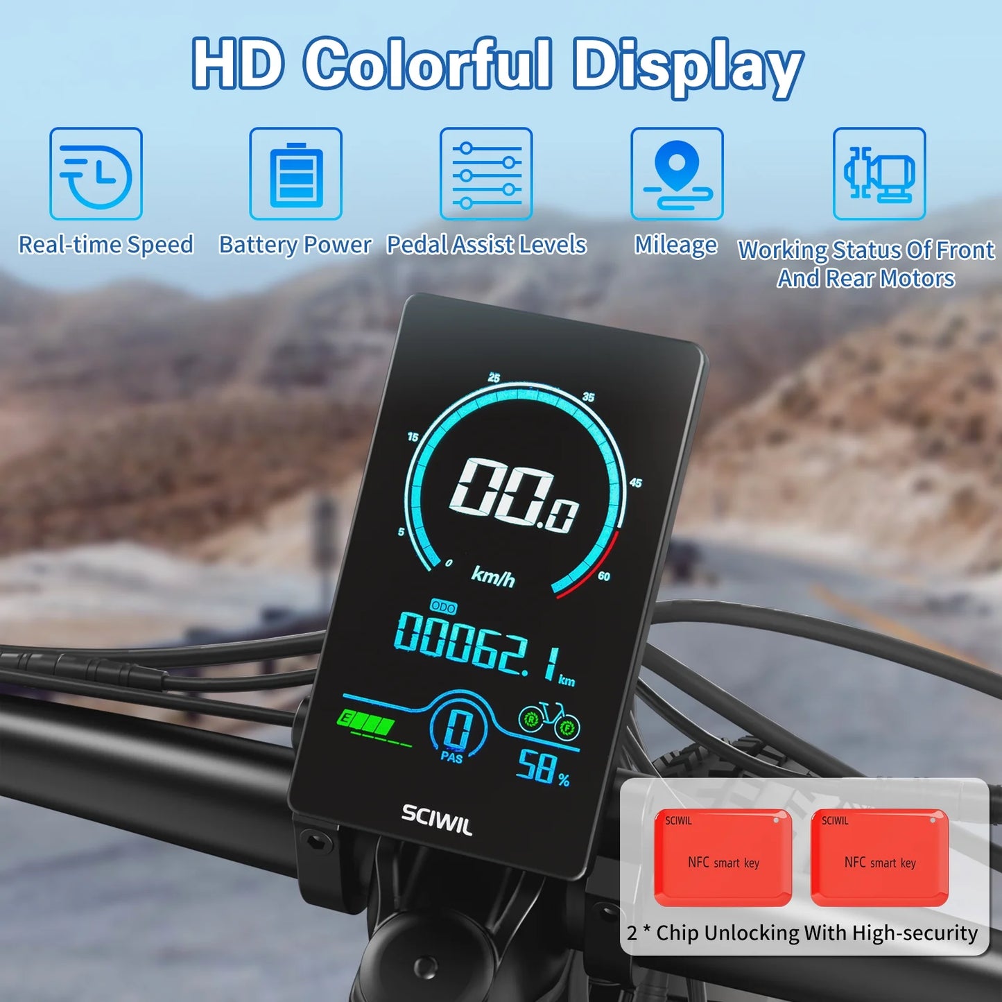 Electric Bike for Adults 26", 1000W (2000W Peak) E-Mountain Bike 48V 13AH UL2849