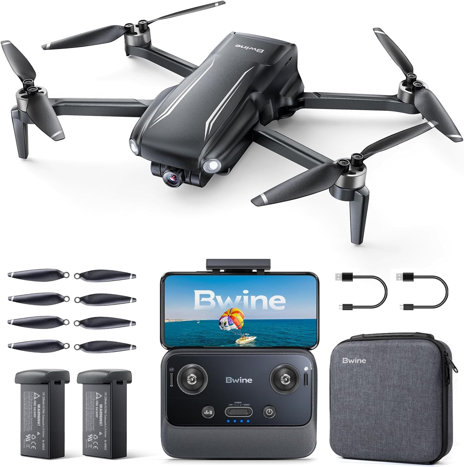 F7MINI SE GPS Drones with Camera for Adults 4K, Only 238G, 70-Mins Flight Time, TOF, 9842 FT Long Range, Auto Return, Follow Me, Circle & Waypoint Fly – Ideal for Beginners and Aerial Lovers