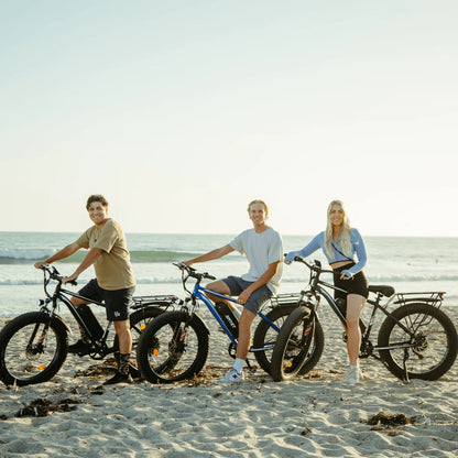 EB26 Electric Bike for Adults Set of 2, 26" Fat Tire E-Mountain Bicycle, 750W Dual Motor 48V 15Ah 7-Speed Ebike UL2849