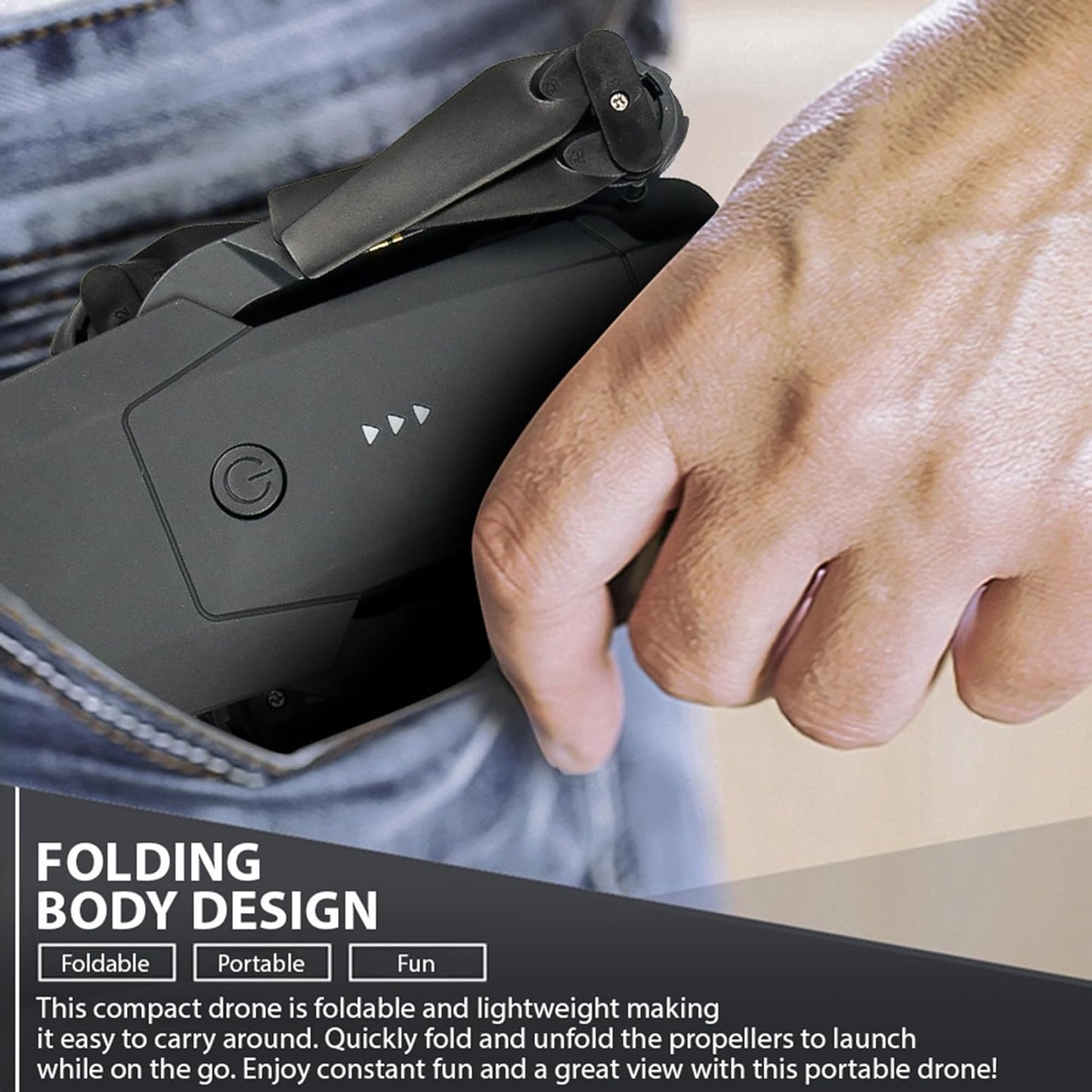 Black Falcon 4K Drone with Camera 2025 Quadcopter Drones for Kids, Drone for Adults, Beginner and Pros | HD Pictures and Videos, Foldable, Silent, 30 MPH Falcon Drones with Camera for Adults 4K