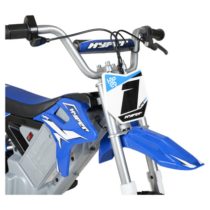 Hyper Toys 24V 350 Dirt Bike Electric Powered Ride On, Blue, Age Group 13+ Years, 14 Mph Max Speed, Product Net Content UOM Quantity 1