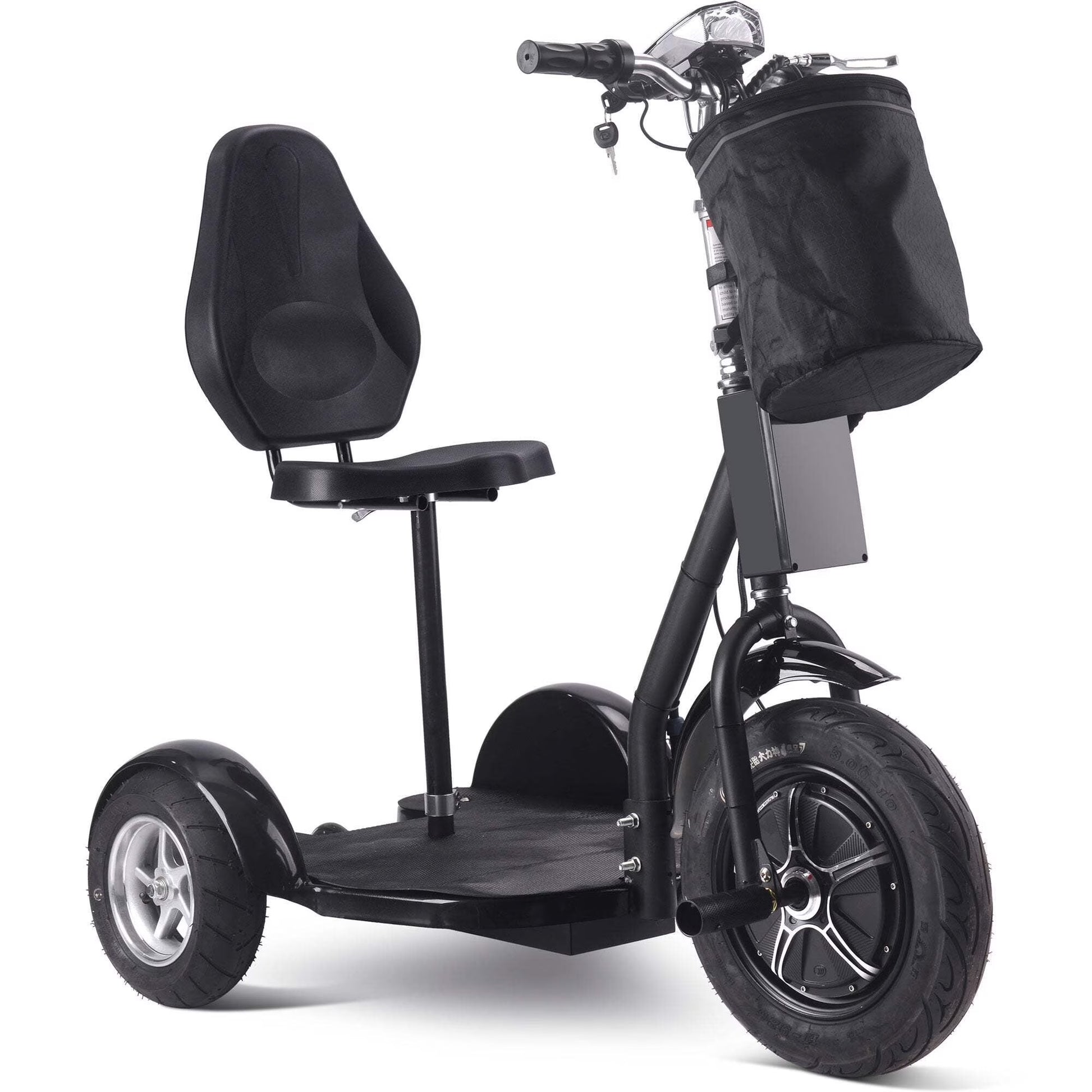 Electric Trike 48V 1000W Lithium Black