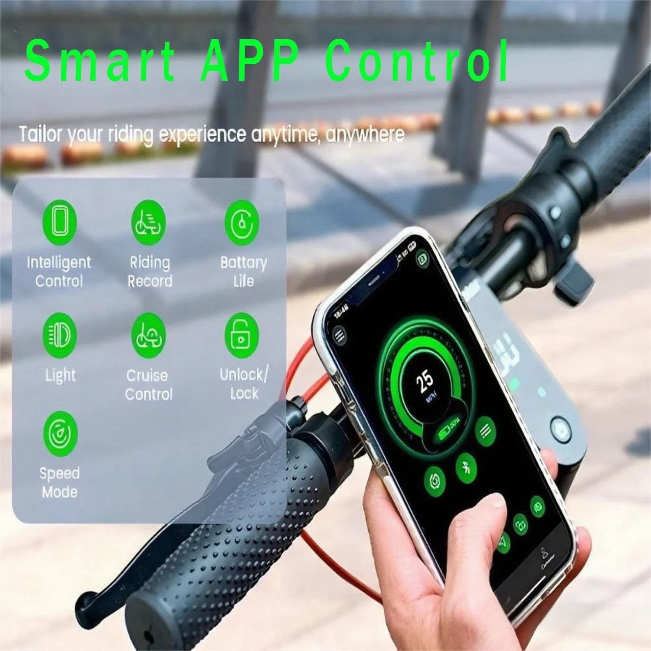 Electric Scooter Adults,750W Peak Foldable Escooter, 35-45Km Max Range, Top 24.9 MPH, Portable E Scooter for Turn Signal, Folding Handlebar