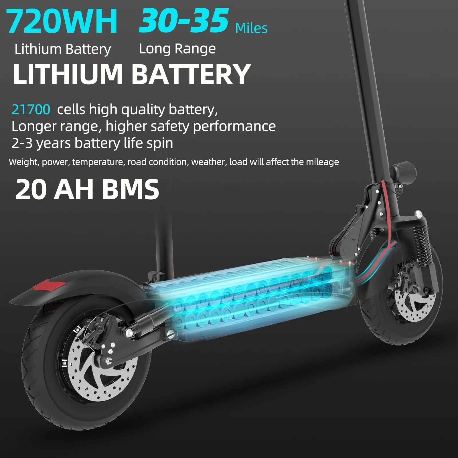 Electric Scooter with Seat for Adults,35 MPH MAX Speed ,1200W Foldable Escooter, 10 Inch Street Tire