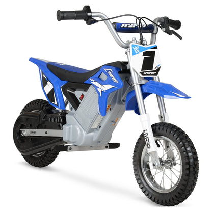Hyper Toys 24V 350 Dirt Bike Electric Powered Ride On, Blue, Age Group 13+ Years, 14 Mph Max Speed, Product Net Content UOM Quantity 1