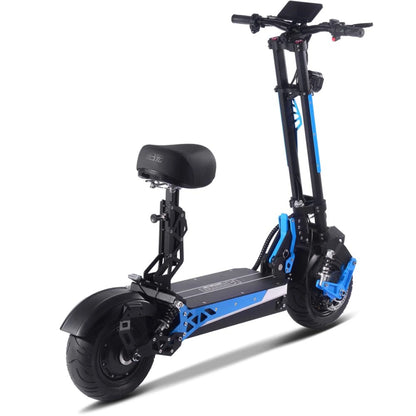 Switchblade 60V 4000W Lithium Electric Scooter Blue