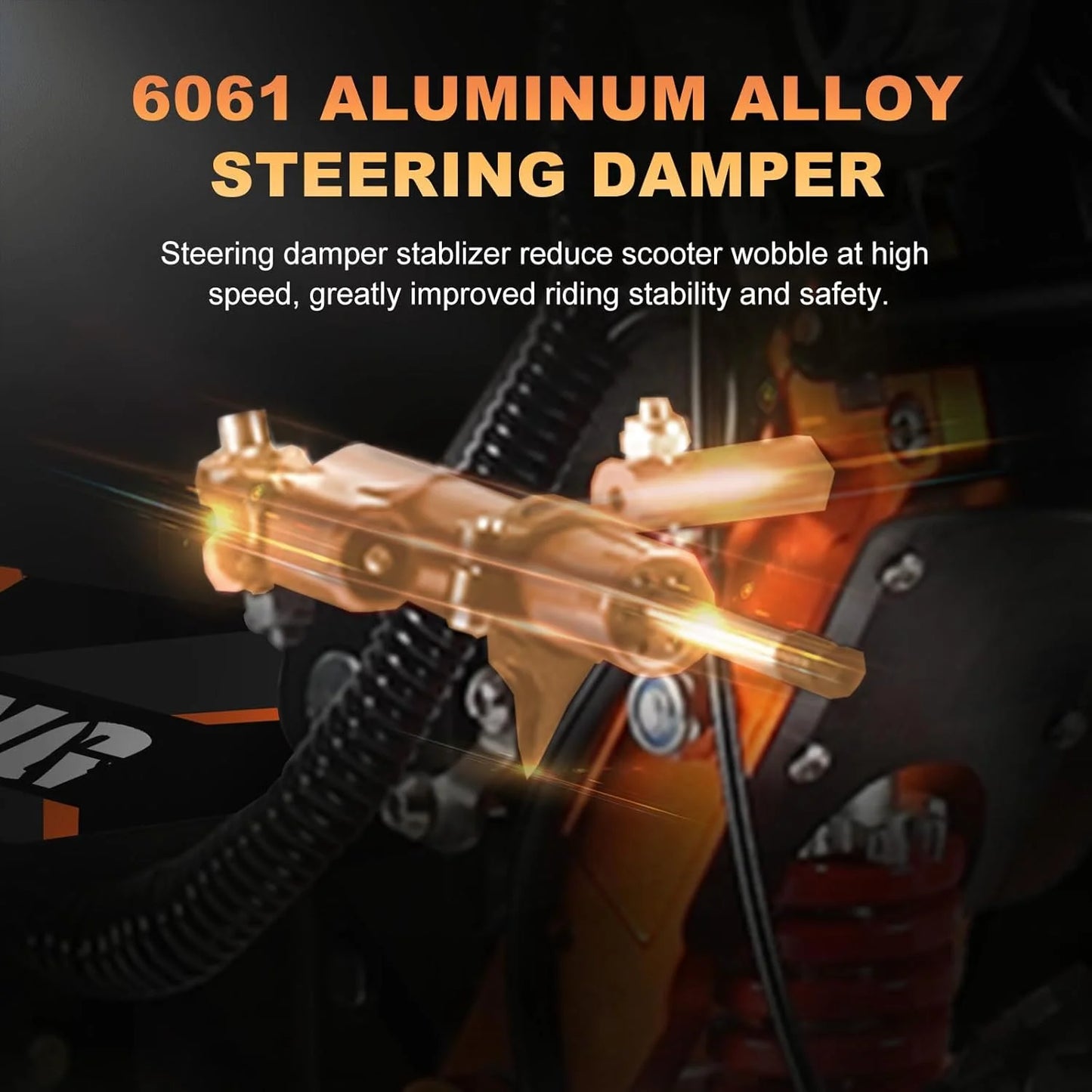 ZO01 plus 6000W Electric Scooter Dual Motors, 52MPH 60 Miles Long Range,11"Off-Road Tire with Seat for Adults