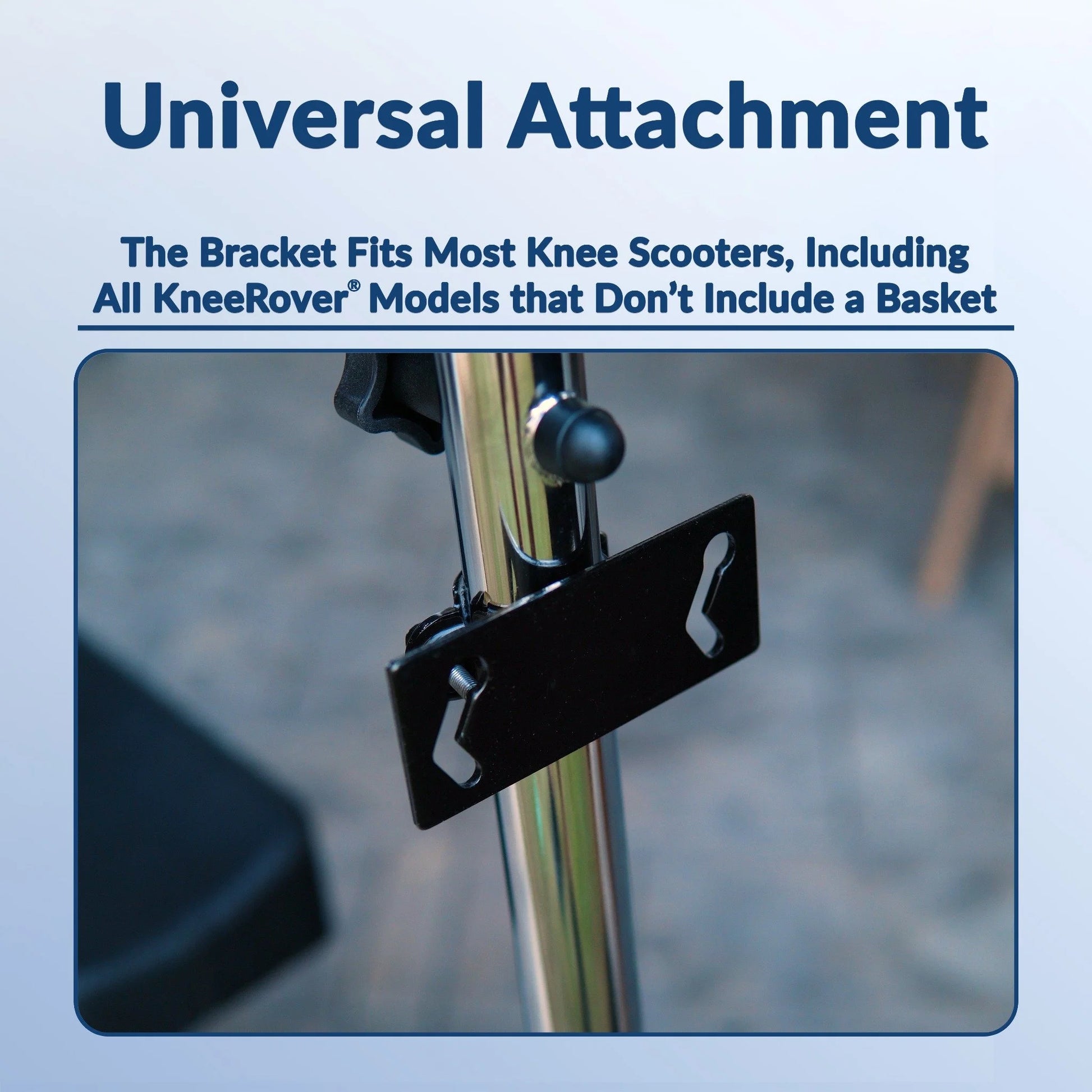 Deluxe Knee Scooter Basket - Spacious, Universal Fit for Most Models