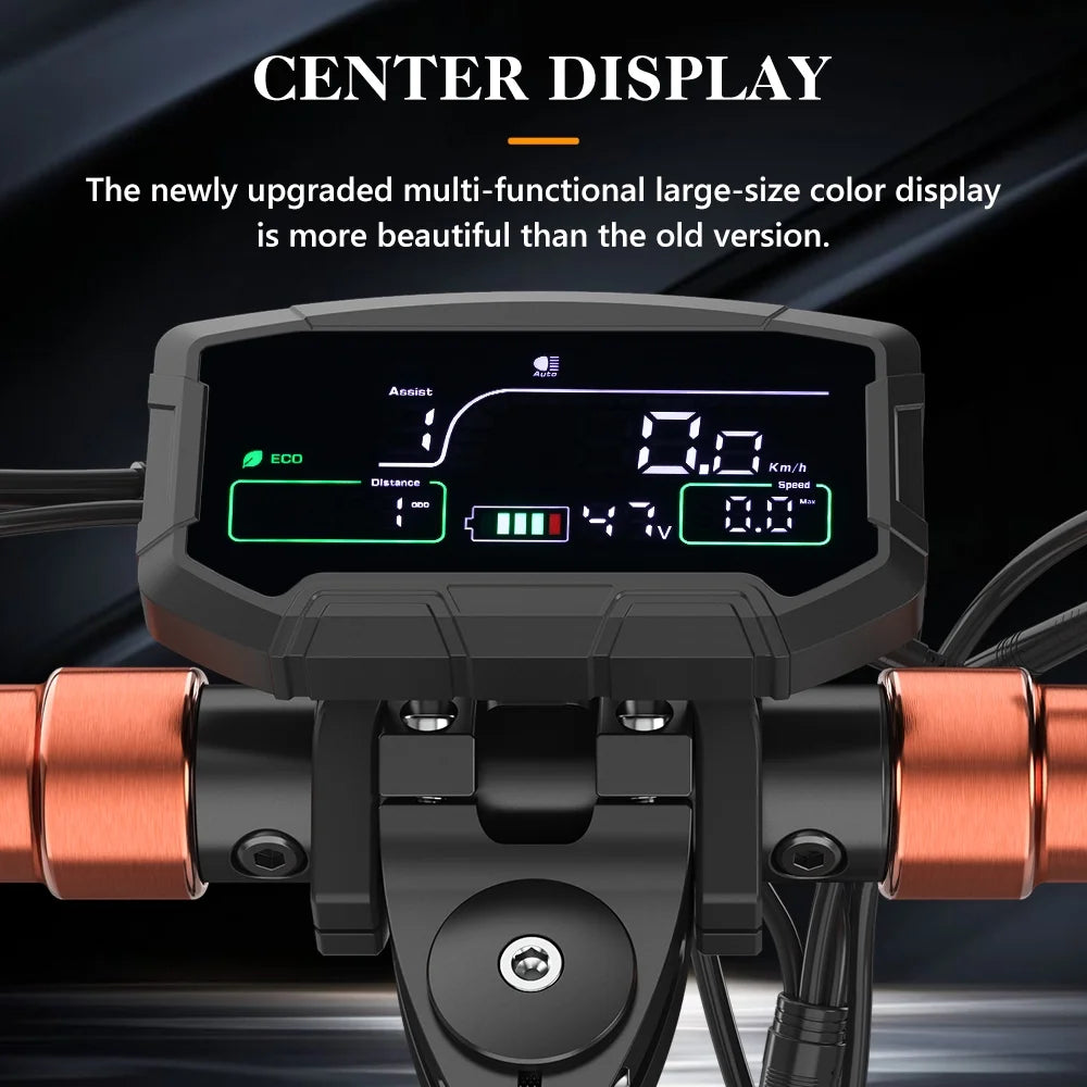 Electric Scooter for Adults with Seat, 800W 12.5Ah Adult Electric Commute Scooter, 3 Speeds Kids Electric Skateboard E-Scooter Bikes, up to 28Mph & 32Miles Range