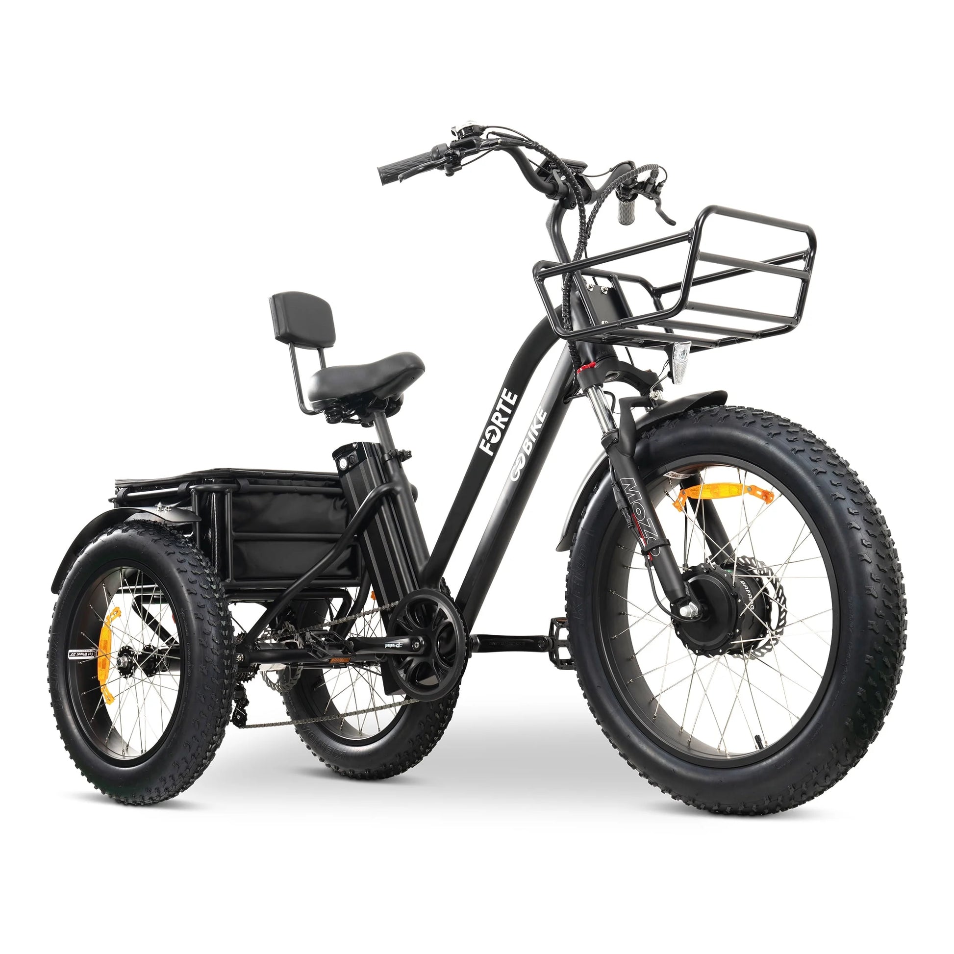Forte Electric Bike, Electric Tricycle for Adults, Motor Ebikes, 3 Wheel Bicicleta Electrica Para Adultos, 18AH up to 72 Miles per Charge
