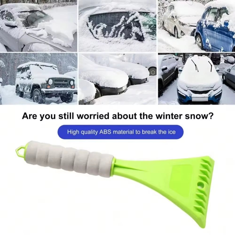 Car Snow Shovel Set - All-In-One Window Defrosting & Snow Scraping Tool, Auto Snow Brush & Glass Cleaning Kit, Essential In-Car
