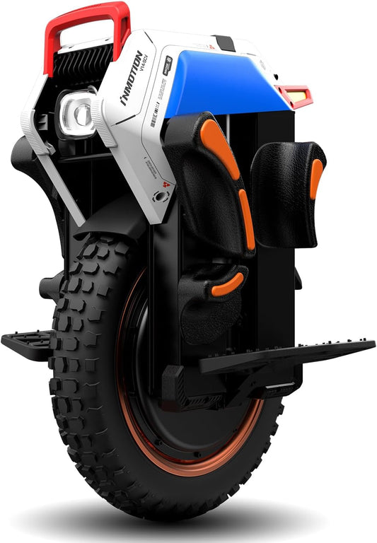 INMOTION V14Pro Electric Unicycle for Adults – 16" One Wheel EUC with Suspension, 50 MPH Fast Speed, 75-Mile Long Range, Powerful Self-Balancing Monowheel for Off-Road, City Commutes & Extreme Terrain