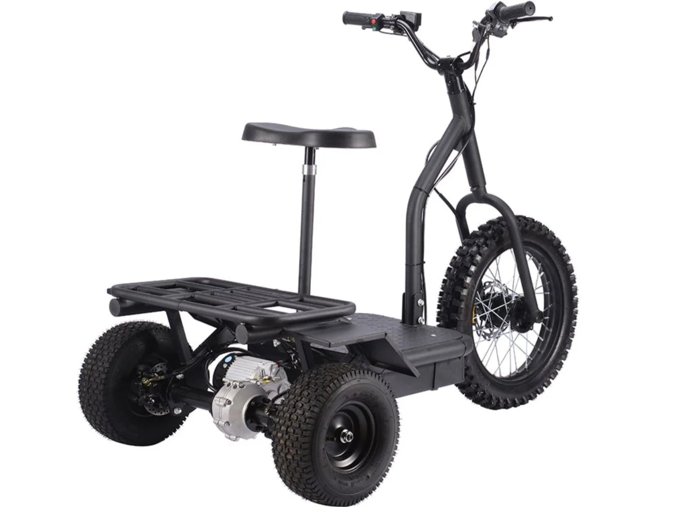 1200 Watt 48V 3 Wheel Electric Trike Mobility Scooter