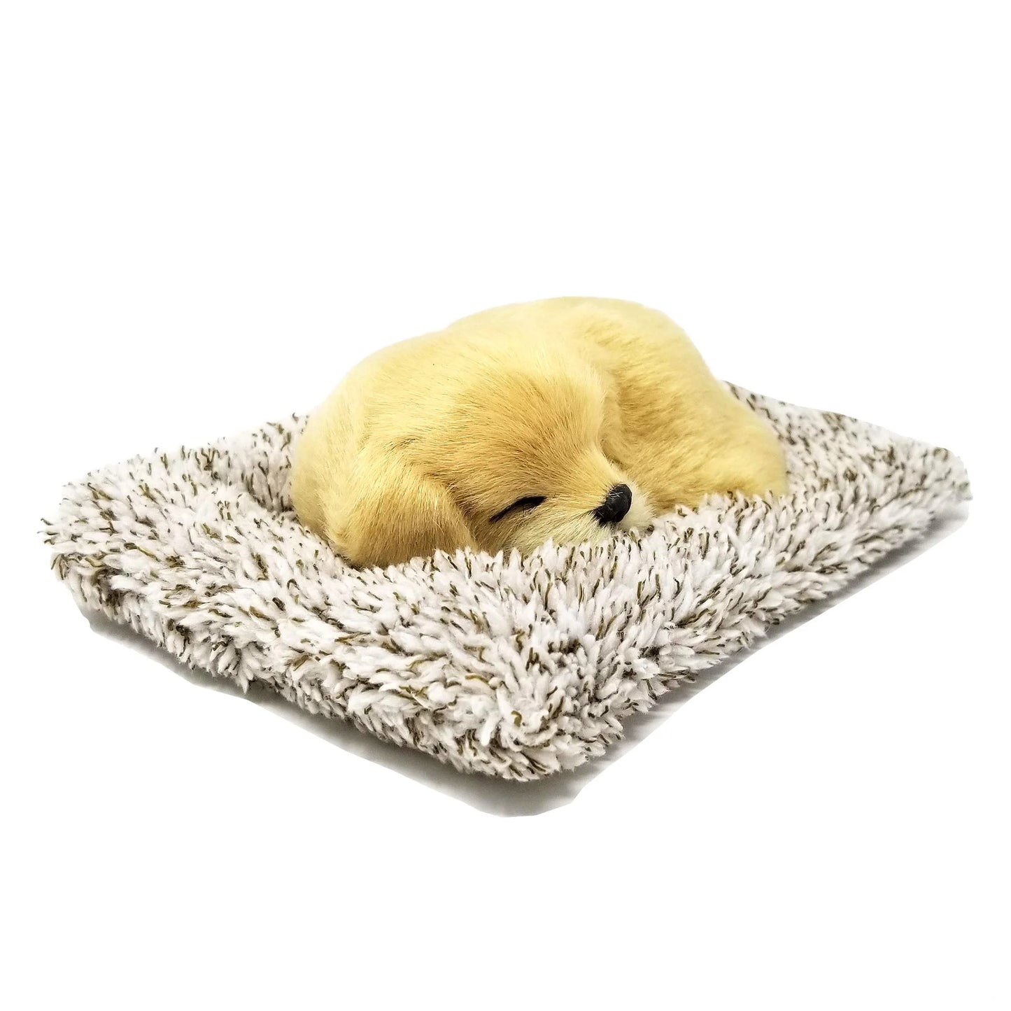 Mini Golden Retriever, Realistic, Lifelike Stuffed Interactive Plush Toy, Electronic Pets, Companion Pet Puppy with 100% Synthetic Fur –