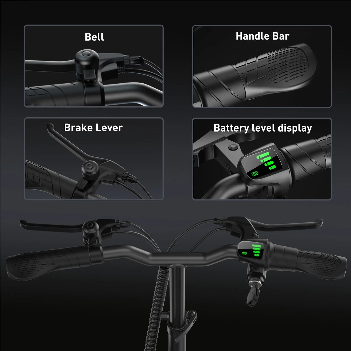 10" Tires Electric Scooter,500W Foldable Electric Scooter for Adult with Seat and Basket, up To18 Miles Range, Top Speed 19 MPH