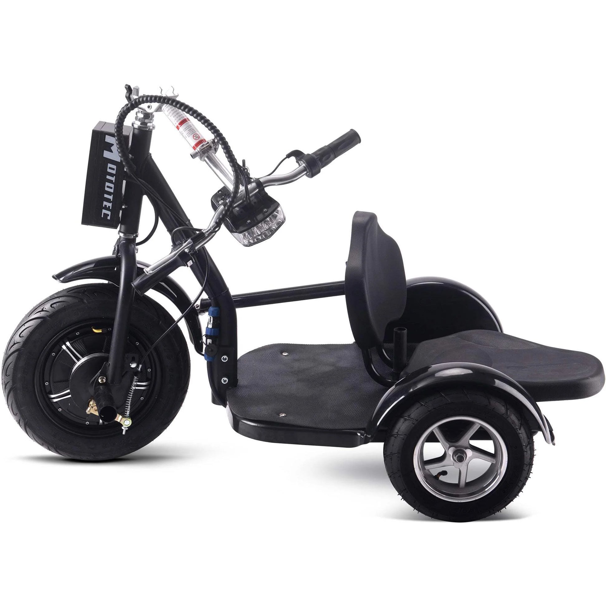 Electric Trike 48V 1000W Lithium Black